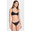 image:imageSolid amp Striped Womens Bikini Bottom  The Harley Bottom  Black  XL