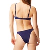 image:imageSolid amp Striped Womens Bikini Bottom  The Harley Bottom  Navy  Large