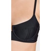 image:imageSolid amp Striped Womens Bikini Top  The Harley Top  Black  Medium