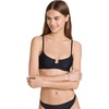 image:imageSolid amp Striped Womens Bikini Top  The Harley Top  Black  Medium