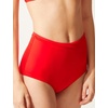 image:imageSolid amp Striped Womens Bikini Bottom  The Brigitte Bottom  Ruby  Small