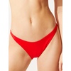 image:imageSolid amp Striped Womens Bikini Bottom  The Eva Bottom  Ruby  Medium