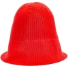 image:imageSolid amp Striped Womens Knit Bucket Hat  The Ribbed Bucket Hat Apple RED OS