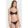 image:imageSolid amp Striped Womens Bikini Bottom  The Annabelle Bottom Large Black