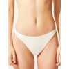 image:imageSolid amp Striped Womens Bikini Bottom  The Annabelle Bottom Large Cream