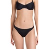 image:imageSolid amp Striped Womens Bikini Bottom  The Annabelle Bottom Large Black