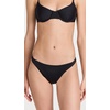 image:imageSolid amp Striped Womens Bikini Bottom  The Annabelle Bottom Small Black