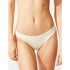 image:imageSolid amp Striped Womens Bikini Bottom  The Elle Bottom Small Cream