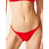 image:imageSolid amp Striped Womens Bikini Bottom  The Morgan Bottom Small Ruby