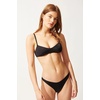 image:imageSolid amp Striped Womens Bikini Bottom  The Rachel Bottom Small Black