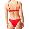 image:imageSolid amp Striped Womens Bikini Bottom  The Rachel Bottom Small Ruby