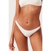 image:imageSolid amp Striped Womens Bikini Bottom  The Rachel Bottom Small Solid Rib Marshmallow