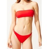 image:imageSolid amp Striped Womens Bikini Top  The Annabelle Top Small Ruby