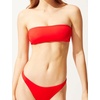 image:imageSolid amp Striped Womens Bikini Top  The Annabelle Top Small Ruby