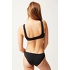 image:imageSolid amp Striped Womens Bikini Top  The Elle Top Small Black