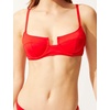 image:imageSolid amp Striped Womens Bikini Top  The Harley Top Small Ruby