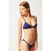 image:imageSolid amp Striped Womens Bikini Top  The Morgan Top Small Navy