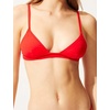 image:imageSolid amp Striped Womens Bikini Top  The Morgan Top Smalll Ruby