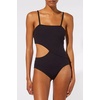 image:imageSolid amp Striped Womens OnePiece Swimsuit  The Cameron Blackout S