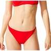 image:imageSolid amp Striped Womens Bikini Bottom  The Harley Bottom  Ruby  Small