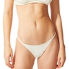 image:imageSolid amp Striped Womens Bikini Bottom  The Morgan Bottom Small Cream