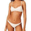 image:imageSolid amp Striped Womens Bikini Top  The Rachel Top Small Cream