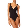 image:imageSolid amp Striped Womens One Piece Swimsuit  The Olympia Blackout S