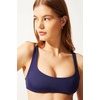 image:imageSolid amp Striped Womens Bikini Top  The Elle Top XS Navy