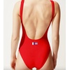 image:imageSolid amp Striped Womens One Piece Swimsuit  The AnneMarie Small Ruby