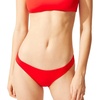 image:imageSolid amp Striped Womens Bikini Bottom  The Elle Bottom Large Ruby