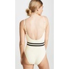 image:imageSolid amp Striped Womens The Nina Belt One Piece Swimsuit