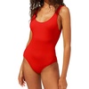 image:imageSolid amp Striped Womens One Piece Swimsuit  The AnneMarie Large Solid Rib Ruby