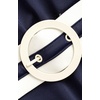 image:imageSolid amp Striped Womens One Piece Swimsuit  The Nina Belt XS Navy