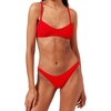 image:imageSolid amp Striped Womens Bikini Bottom  The Rachel Bottom Large Solid Rib Ruby