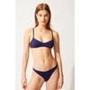 image:imageSolid amp Striped Womens Bikini Top  The Rachel Top XL Navy
