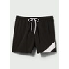 image:imageSolid amp Striped Mens Swimming Trunks with Liner  The Classic Small Colorblock Blackout