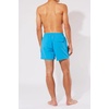 image:imageSolid amp Striped Mens Swimming Trunks with Liner  The Classic Small Peacock Blue