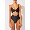 image:imageSolid amp Striped Womens One Piece Swimsuit  The Esme Blackout S
