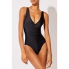 image:imageSolid amp Striped Womens One Piece Swimsuit  The Lucia Blackout S