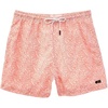 image:imageSolid amp Striped Mens Swimming Trunks with Liner  The Classic Small Abstract Floral Pink