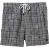 image:imageSolid amp Striped Mens Swimming Trunks with Liner  The Classic Small Mini Grid Blackout