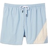 image:imageSolid amp Striped Mens Swimming Trunks with Liner  The Classic Small Sky Blue