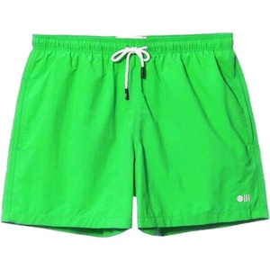 image:imageSolid amp Striped Mens Swimming Trunks with Liner  The Classic Small Neon Green