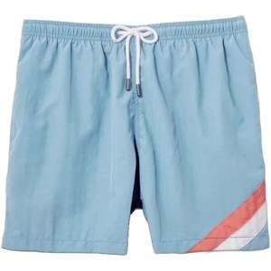 image:imageSolid amp Striped Mens Swimming Trunks with Liner  The Classic Small Powder Blue