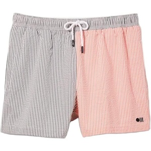 image:imageSolid amp Striped Mens Swimming Trunks with Liner  The Classic Small Red and Blue Combo Pinstripe Seersucker