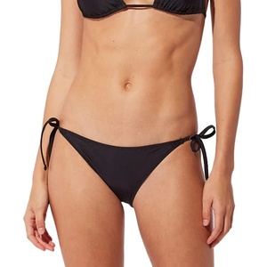 image:imageSolid amp Striped Womens Bikini Bottom  The Iris Bottom XL Blackout