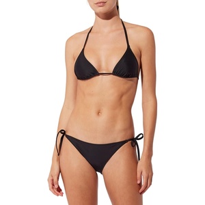 image:imageSolid amp Striped Womens Bikini Top  The Iris Top Medium Blackout