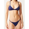 image:imageSolid amp Striped Womens Bikini Top  The Morgan Top XL Navy